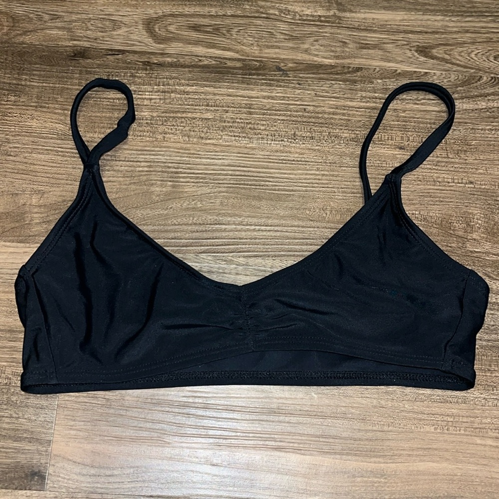 Black Swimsuit Top